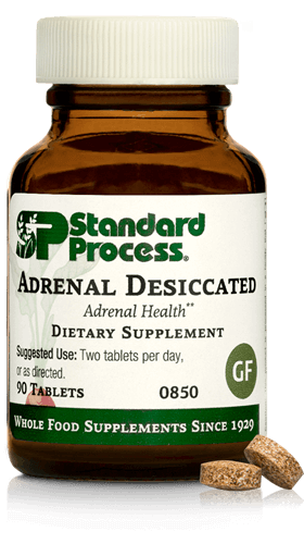 Low energy and fatigue can be helped with Adrenal Desiccated.
