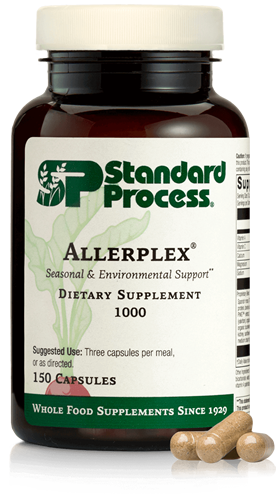Allergies can be improved with Allerplex® by Standard Process.