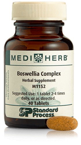Reduce arthritis symptoms with Boswellia Complex from Standard Process.